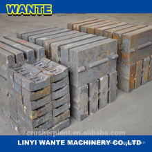 Fixed jaw Plate/crusher parts/good price/factory offer
